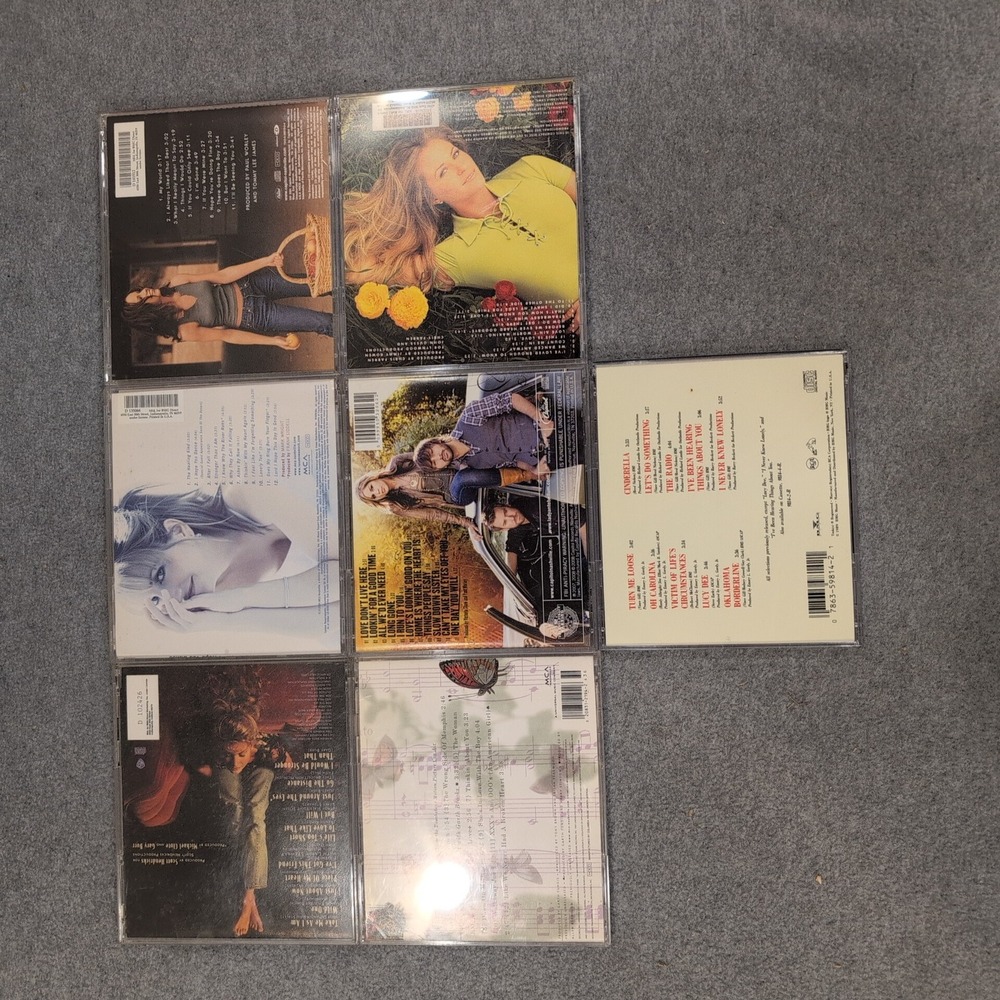 7 Country Music CD Lot Faith Hill Lady Antebellum Vince Gill Deana Carter Trisha - Picture 2 of 2